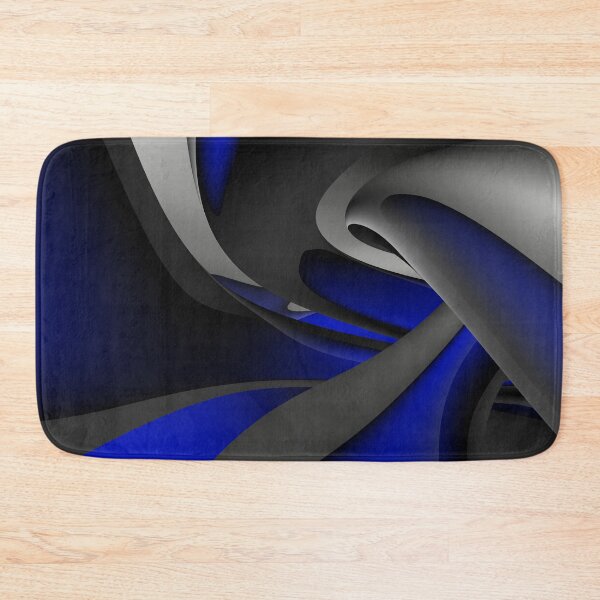 Item preview, Deep Blue Metallic Twisted Abstract 3D designed and sold by Gisleyson.