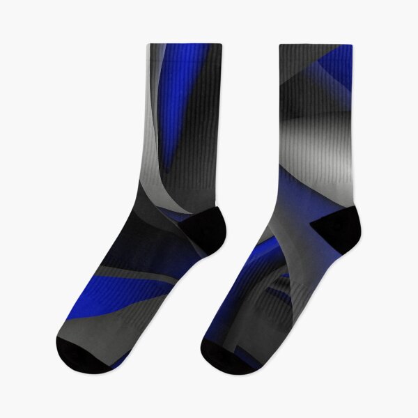 Item preview, Deep Blue Metallic Twisted Abstract 3D designed and sold by Gisleyson.