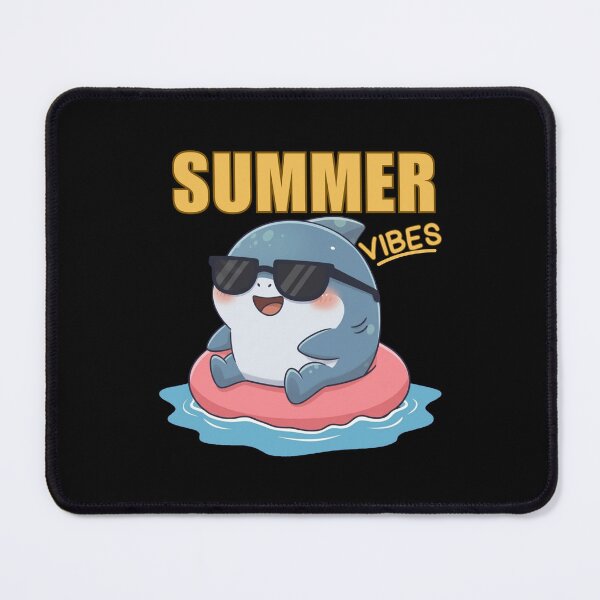 Item preview, Summer Vibes Shark designed and sold by Nature's Chibis.