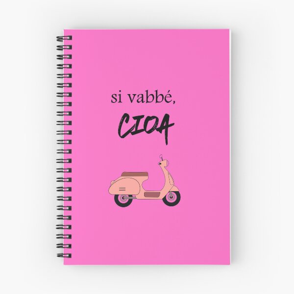 Item preview, Si Vabbé Ciao Italian Phrase Funny Slang designed and sold by VirellonInk.