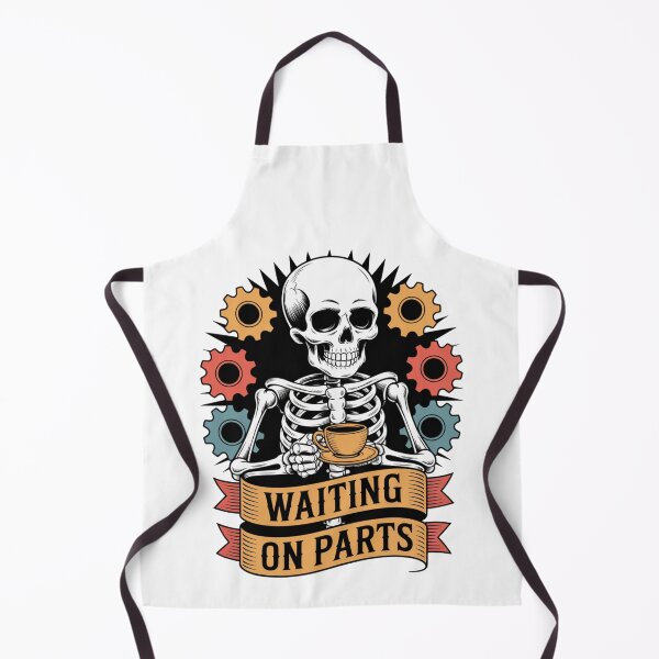 Item preview, Waiting On Parts — Skeleton Mechanic Coffee Shirt V2 designed and sold by DarylWelsh2024.