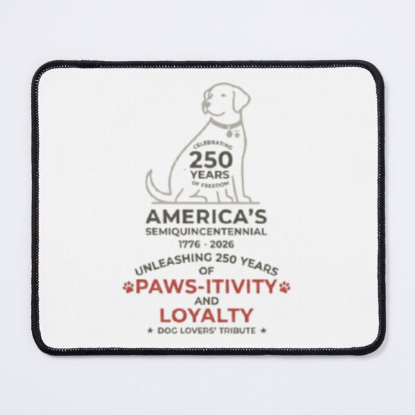 Item preview, America's Semiquincentennial - Dog Lovers' Tribute Design designed and sold by pawfectdesign18.