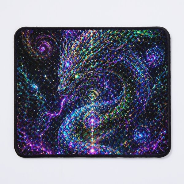 Item preview, Cosmic Serpent | Fractals and Mandalas | Sublime Nature designed and sold by monkeybusiness.pt.