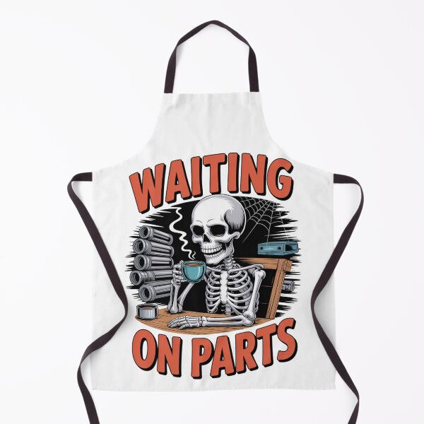 Item preview, Waiting On Parts — Skeleton Mechanic Coffee Shirt V5 designed and sold by DarylWelsh2024.