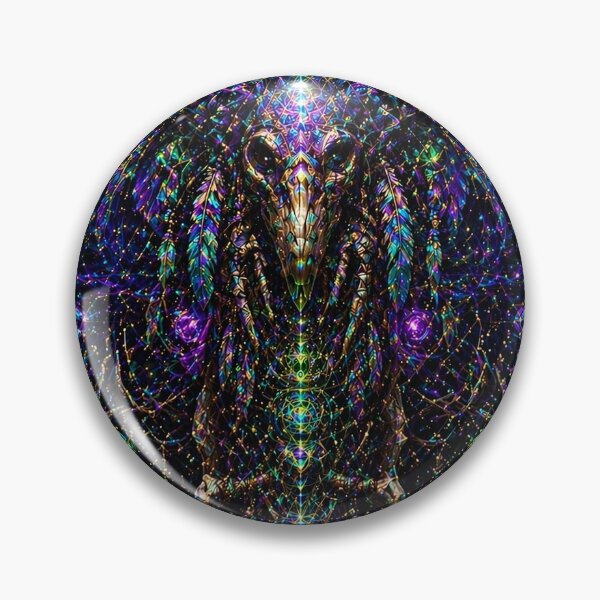 Item preview, Shamanic Spirit Totem | Fractals and Mandalas | Sublime Nature designed and sold by monkeybusiness.pt.