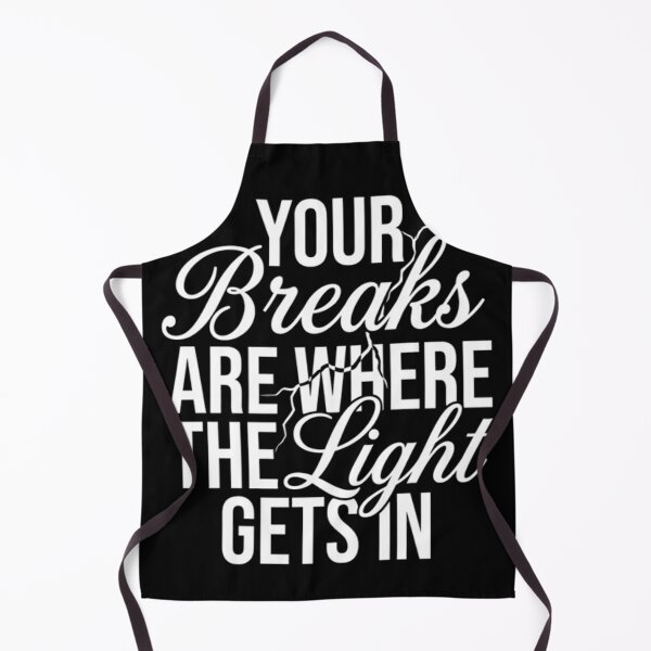 Item preview, Your Breaks Are Where The Light Gets In Motivational Quote Art designed and sold by MCV-Designs.