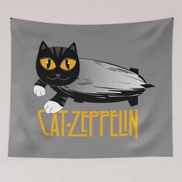 Item preview, CAT-ZEPPELIN designed and sold by A-mici-marina.