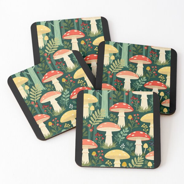 Item preview, Forest Mushrooms - Fungi Lover Gift designed and sold by MyCozyCorner24.
