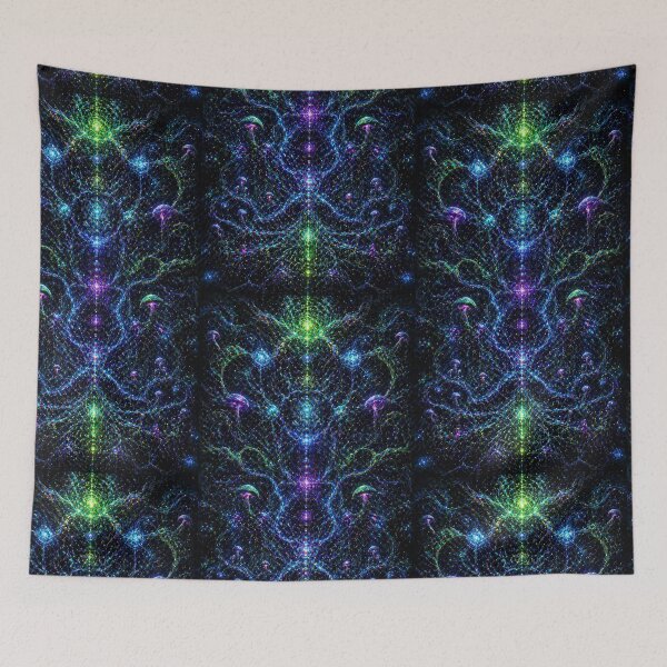 Item preview, Roots Mycelium Network | Fractals and Mandalas | Sublime Nature designed and sold by monkeybusiness.pt.
