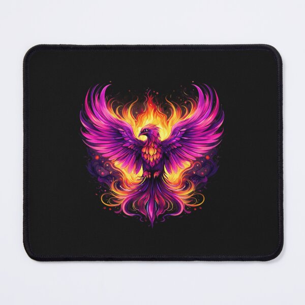 Item preview, For You Beautiful Hot Pink Rainbow Phoenix designed and sold by Planetporridge.