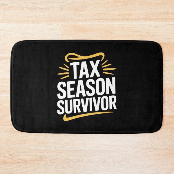 Item preview, Tax Season Survivor Funny CPA Humor Tax Season Gift  designed and sold by Say It With Ink.