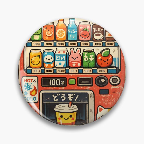 Item preview, Cute retro Vending Machine  designed and sold by VirtualArtGuy.