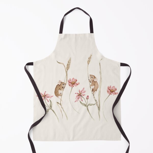 Item preview, Little Harvest Mouse on Wheat Watercolor Illustration designed and sold by SylaCreates.