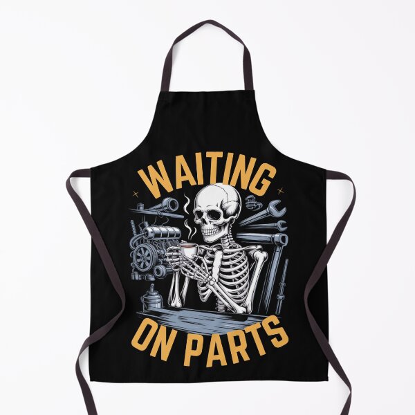 Item preview, Waiting On Parts — Skeleton Mechanic Coffee Shirt V13 designed and sold by DarylWelsh2024.