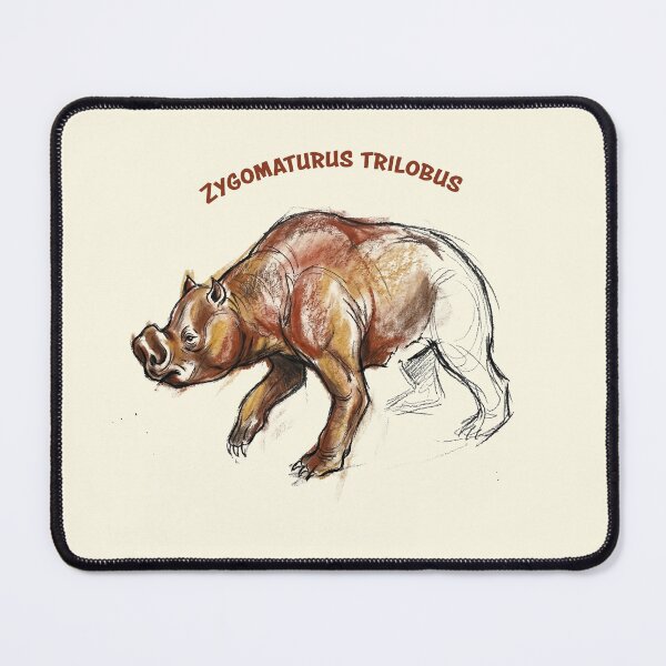 Item preview, Swamp Tank of the Pleistocene: Zygomaturus trilobus Vintage Megafauna designed and sold by FreiherrPK.