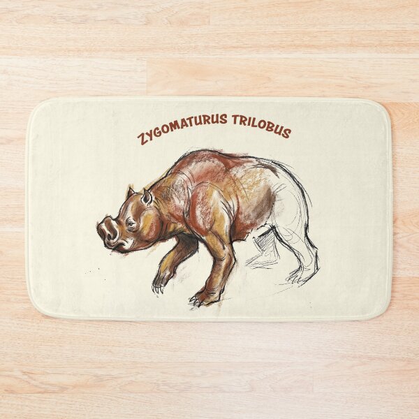 Item preview, Swamp Tank of the Pleistocene: Zygomaturus trilobus Vintage Megafauna designed and sold by FreiherrPK.