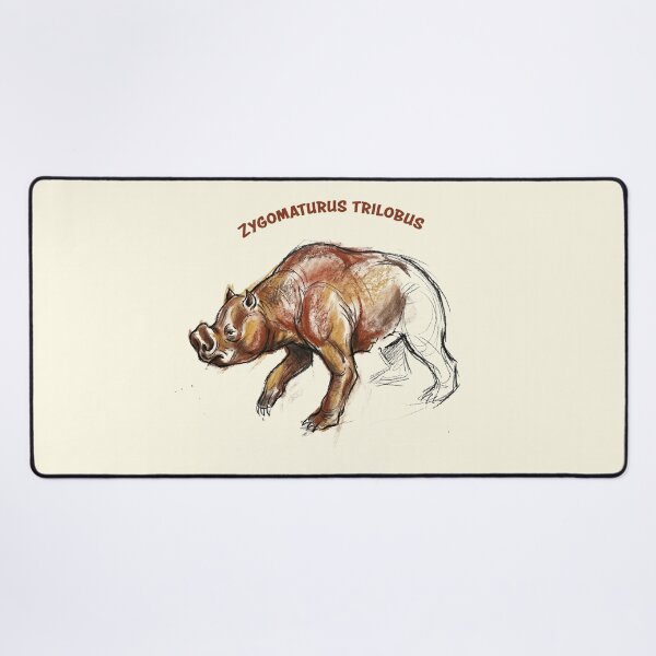 Item preview, Swamp Tank of the Pleistocene: Zygomaturus trilobus Vintage Megafauna designed and sold by FreiherrPK.