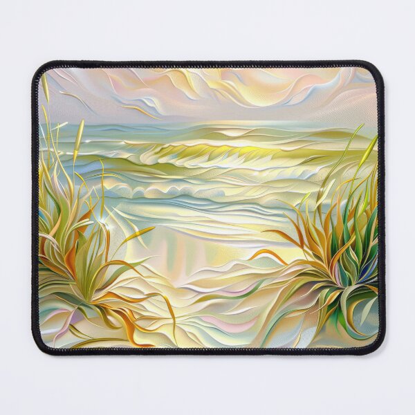 Item preview, Sea Oats at Sunset by the Ocean –  Pastel Coastal Nature Art designed and sold by MargaretWiktor.