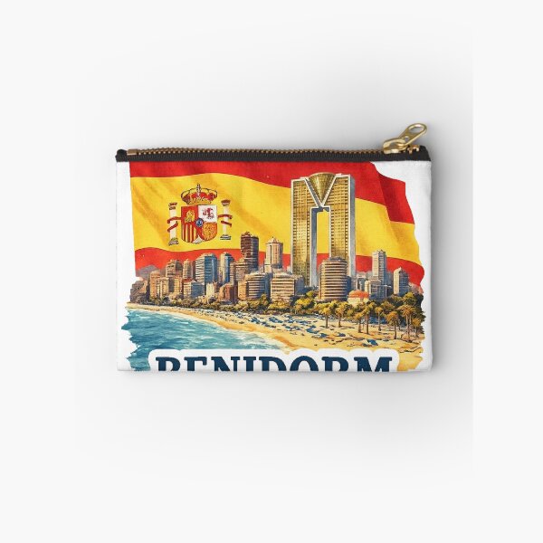 Item preview, A Vintage Travel Illustration of Benidorm - Spain designed and sold by ryanapples2.