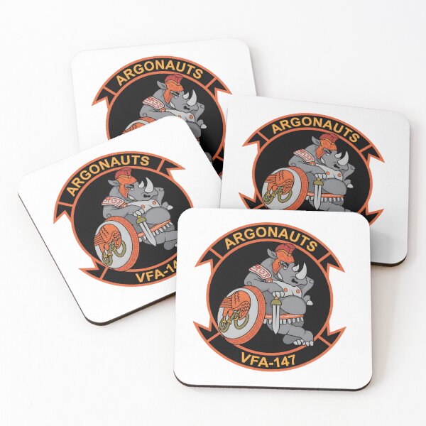 Item preview, VFA-147 "Argonauts": Rhino Transition / Anniversary Patch designed and sold by CharlieDesings.