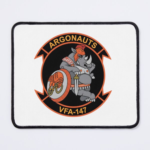 Item preview, VFA-147 "Argonauts": Rhino Transition / Anniversary Patch designed and sold by CharlieDesings.