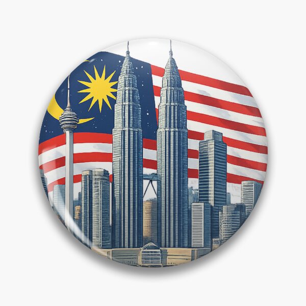 Item preview, Kuala Lumpur Malaysia - Travel Art designed and sold by ryanapples2.