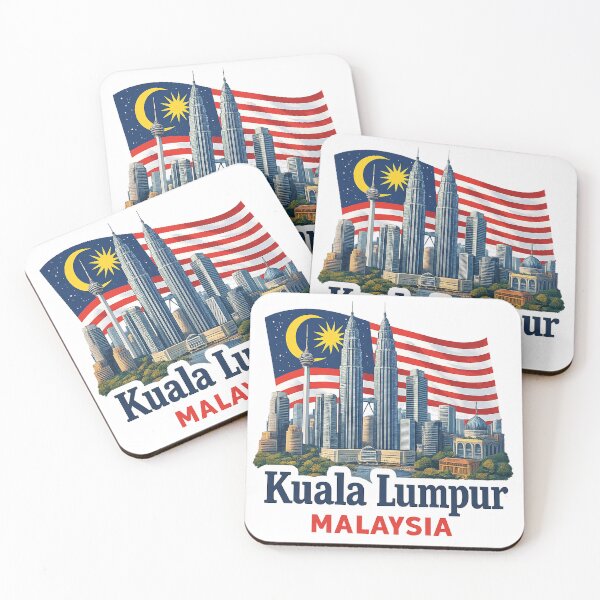 Item preview, Kuala Lumpur Malaysia - Travel Art designed and sold by ryanapples2.