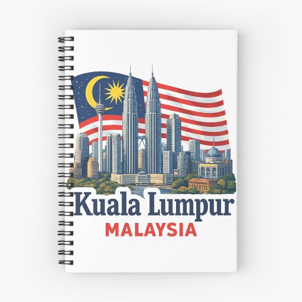 Item preview, Kuala Lumpur Malaysia - Travel Art designed and sold by ryanapples2.