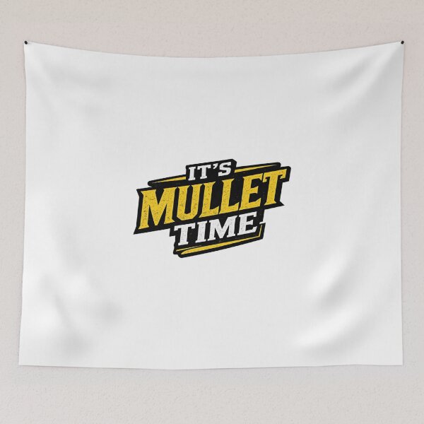 Item preview, It's Mullet Time designed and sold by CLMDigitalArt.