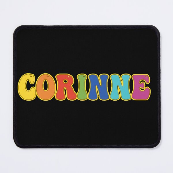 Item preview, ❤️ Corinne Personalized Name Wavy Retro Shirt, Coffee Mug, Sticker Gift designed and sold by HelixPedia.