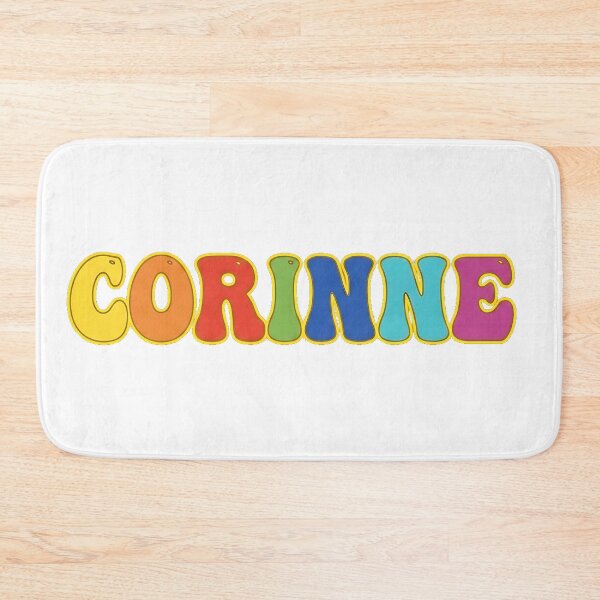 Item preview, ❤️ Corinne Personalized Name Wavy Retro Shirt, Coffee Mug, Sticker Gift designed and sold by HelixPedia.
