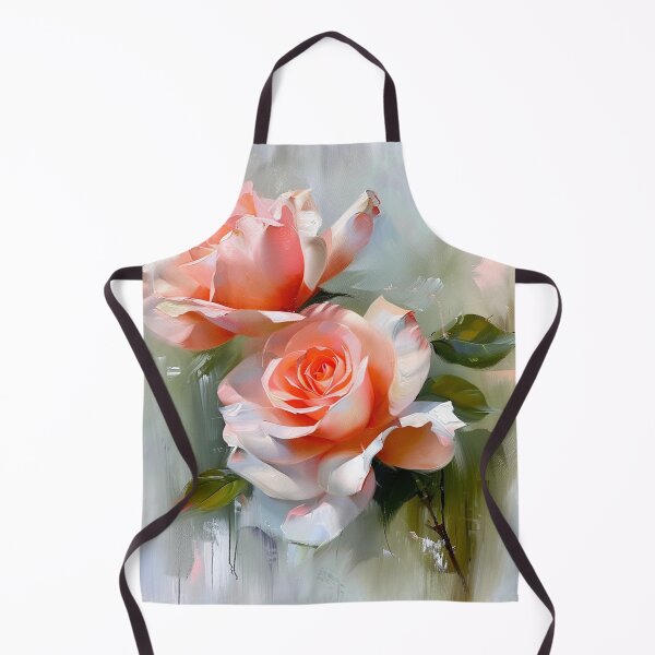Item preview, Blush Rose Bouquet – Painterly Floral Art Aesthetic designed and sold by VelvetThornsArt.