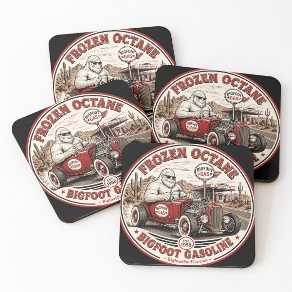 Item preview, Frozen Octane – Yeti Hot Rod Retro Bigfoot Gasoline designed and sold by Bigfoot Fuel Co.