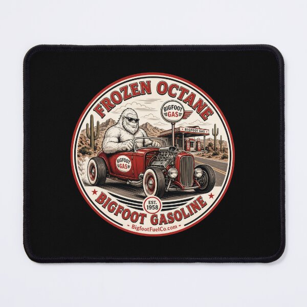 Item preview, Frozen Octane – Yeti Hot Rod Retro Bigfoot Gasoline designed and sold by Bigfoot Fuel Co.
