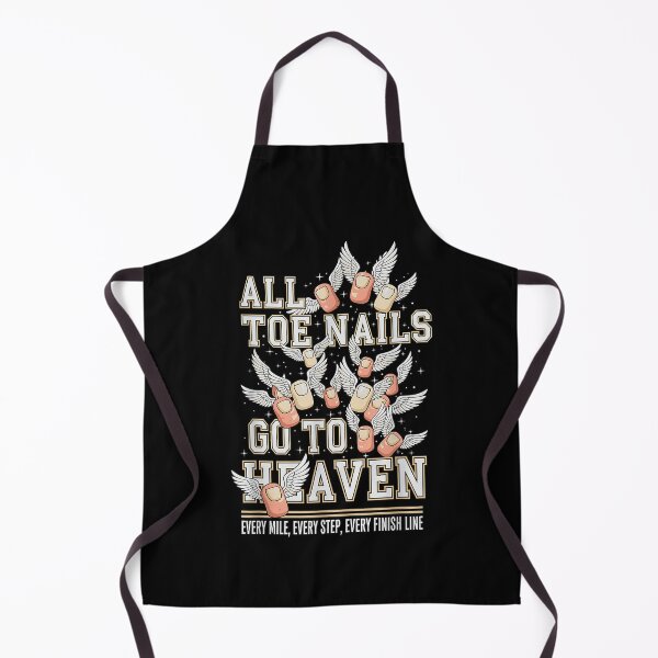 Item preview, All Toenails Go To Heaven | Funny Marathon Runner Problems Humor designed and sold by Alluka Brand.