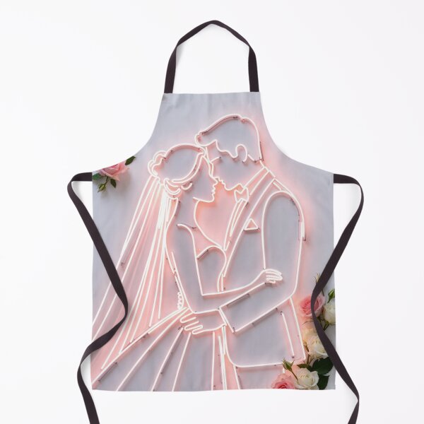 Item preview, marriage neon silhouette designed and sold by CharmingFlowers.