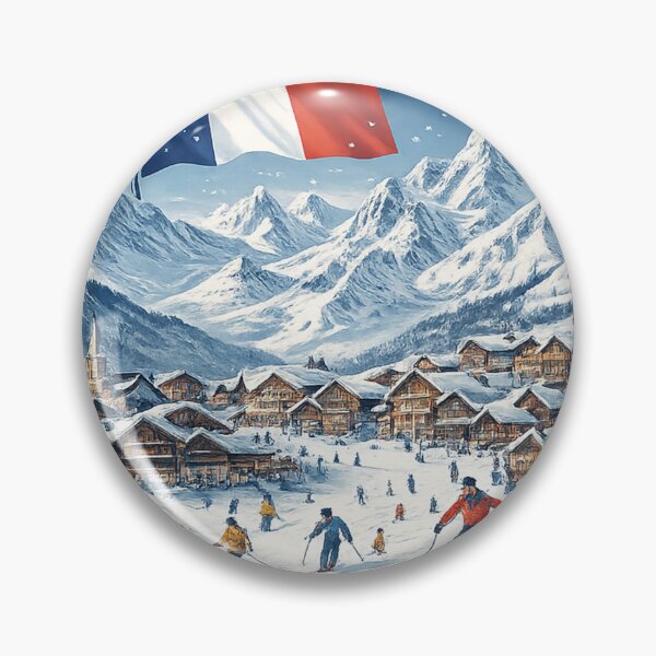 Item preview, Morzine France Ski Resort Skiing Souvenir designed and sold by ryanapples2.