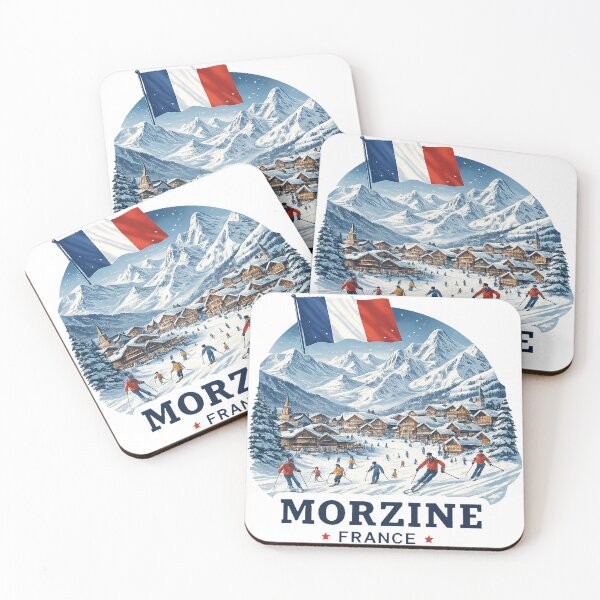 Item preview, Morzine France Ski Resort Skiing Souvenir designed and sold by ryanapples2.