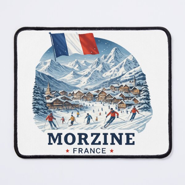 Item preview, Morzine France Ski Resort Skiing Souvenir designed and sold by ryanapples2.