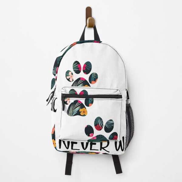 Item preview, Never Walk Alone Paw Print Floral T-Shirt designed and sold by OlyvieArt.
