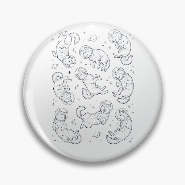 Item preview, Vintage Alaskan Malamute Astronaut Galaxy Space Dog Lover designed and sold by TerryConnells.