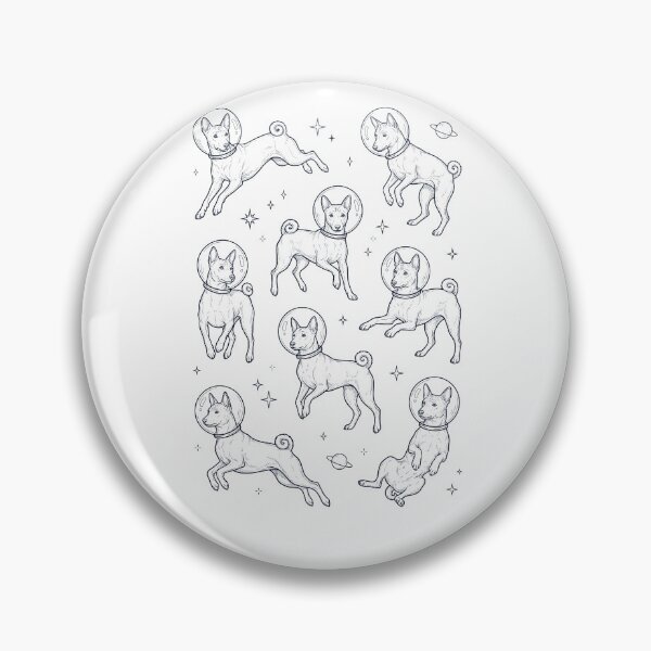 Item preview, Vintage Basenji Astronaut Galaxy Space Dog Lover designed and sold by TerryConnells.