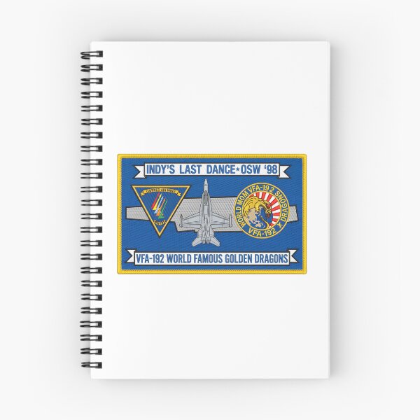 Item preview, VFA-192 Golden Dragons: Indy’s Last Dance / OSW '98 Cruise Patch designed and sold by CharlieDesings.