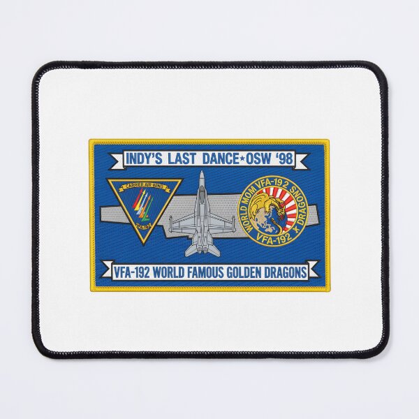 Item preview, VFA-192 Golden Dragons: Indy’s Last Dance / OSW '98 Cruise Patch designed and sold by CharlieDesings.