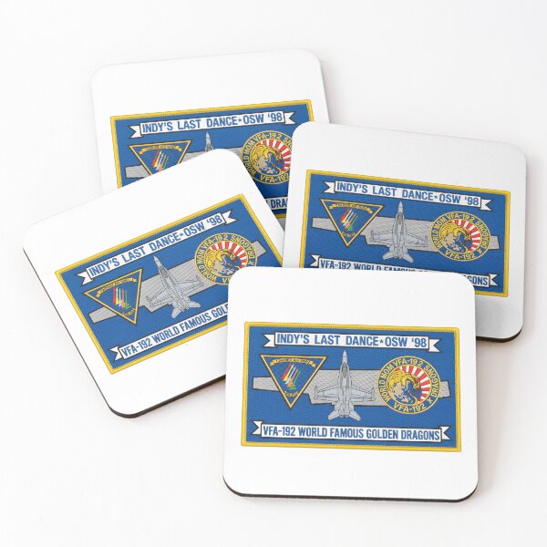 Item preview, VFA-192 Golden Dragons: Indy’s Last Dance / OSW '98 Cruise Patch designed and sold by CharlieDesings.