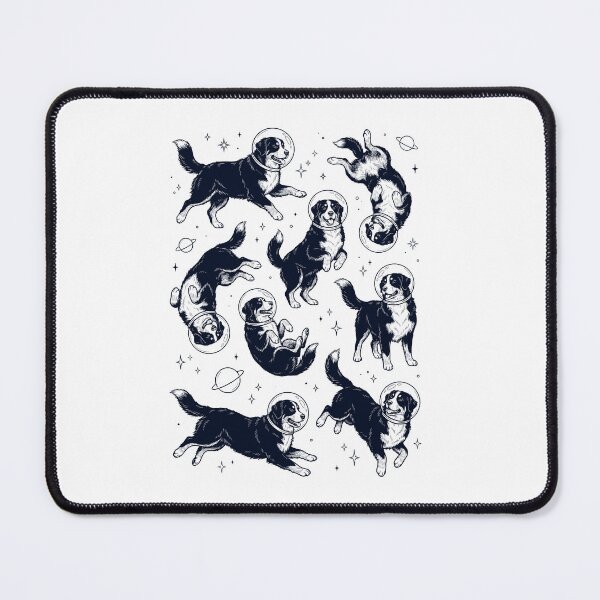 Item preview, Vintage Bernese Mountain Dog Astronaut Galaxy Space Dog Lover designed and sold by TerryConnells.