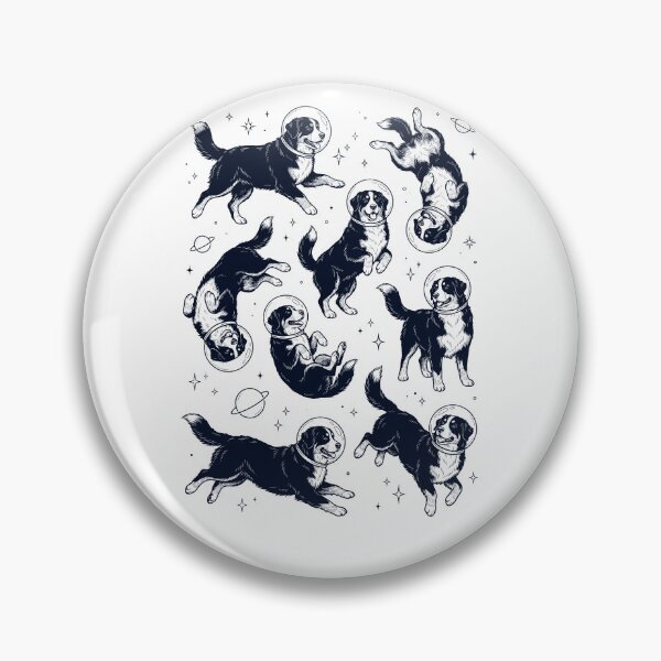 Item preview, Vintage Bernese Mountain Dog Astronaut Galaxy Space Dog Lover designed and sold by TerryConnells.