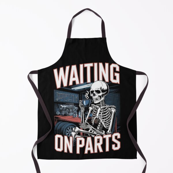 Item preview, Waiting On Parts — Skeleton Mechanic Coffee Shirt V17 designed and sold by DarylWelsh2024.