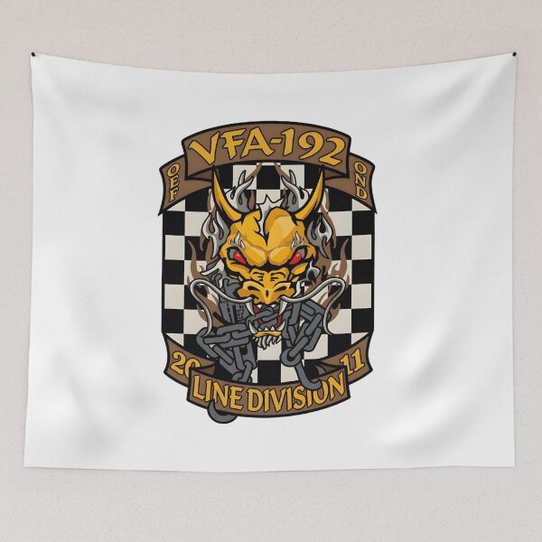 Item preview, VFA-192 Golden Dragons: 2011 Line Division Deployment Patch designed and sold by CharlieDesings.