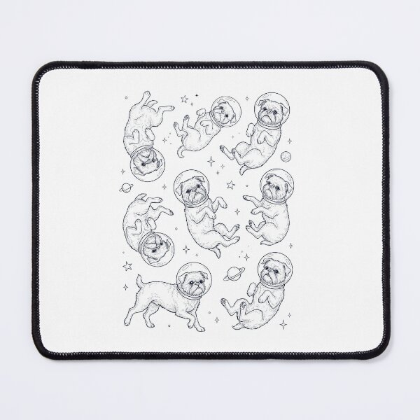 Item preview, Vintage Brussels Griffon Astronaut Galaxy Space Dog Lover designed and sold by TerryConnells.